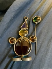 Tiffany Style Stained Glass Ten Balloons Suncatcher Collector’s Society