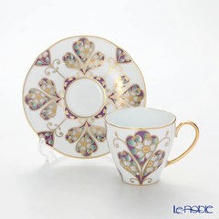 Noritake Omāju Korekushon H-771JT2403 Coffee Cup and Saucer (Mica G From Japan