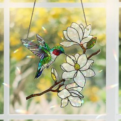 Holographic Hummingbird Suncatcher Acrylic