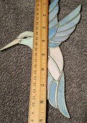 Multi-Colored Humminbird Sun Catcher