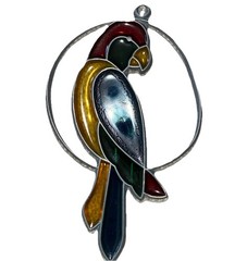 Parrot Bird Suncatcher Multiple Colors