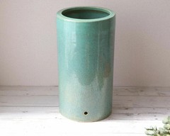 Shigaraki ware umbrella stand Green Shigaraki ware umbrella stand U From Japan