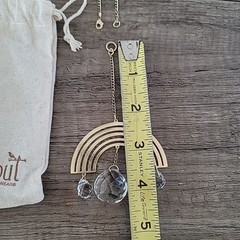 Mini Suncatcher By Scout Curated Wears Crystal and Gold Toned Metal