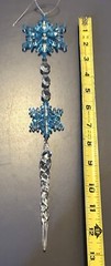 Set Of 3 Snowflake Suncatchers
