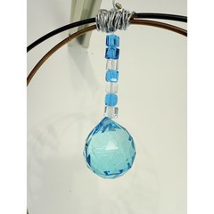 Multicolored Beads Circular Sun Catcher Decorative Item