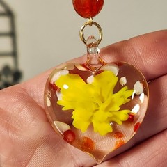 Fire Sun Colorful Beaded Sun Mobile Suncatcher Handmade Spinner