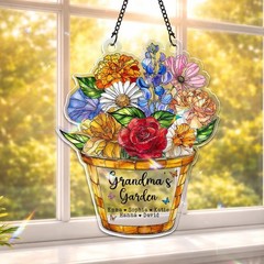 Personalized Grandma Gift Suncatcher Acrylic