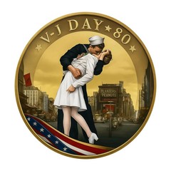 Patriotic Relief Alloy Coin 4th of July Commemorative Independence Day