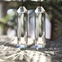 5″ Large Crystal Sun Catcher Prisms for Windows AB Colored Suncatcher Crystals