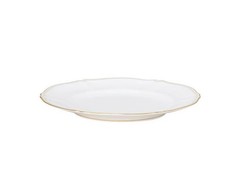 Ookura Pottery The Okura White Masterpiece 20cm Dessert Plate brand From Japan