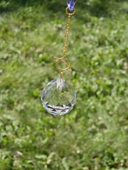 Rainbow Stars & Moon Suncatcher With Prism Beads, Crystals, Window Home Decor