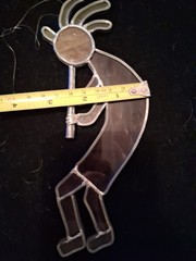 Stained Glass Sun Catcher Southwestern Kokopelli Indian
