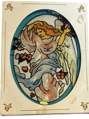 Suncatcher Angel Silver Bay Creations Hanging Stained Glass In Original Box