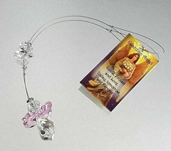 Angel Crystal Suncatcher car mirror rainbow suncatchers hand made in Australia
