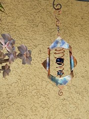 Copper Wind Spinner Handmade Illusion Spiral 30mm art Made In America (original)