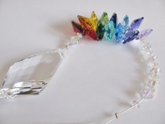 50mm Crystal Kite Suncatcher made with Swarovski, Rainbow OR Choose – Gift Box