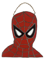 SPIDERMAN SUNCATCHER – 12.75″ x 11.5″ – w/ hanging chain
