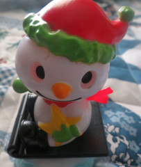 Three Solar Dancing Toys “Snow Man”, “Penquin”, “Santa”
