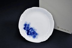 Okura Touen Blue Rose (8110) [Blue Rose Janet] 23cm plate giveaway From Japan