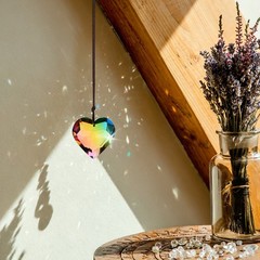1-Pack Colorful Garden Suncatchers, Hanging Crystals for Windows [Multicolored]