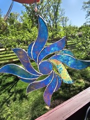 Stained Glass Sun catcher Ornament