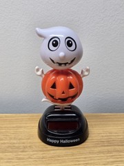 Solar Powered Dancing Toy Bobblehead Halloween Ghost Pumpkin