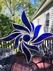Stained Glass Sun catcher Ornament