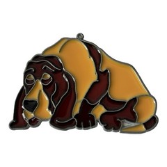 Vintage Suncatcher – Hound Dog 4.50X3.00 Inches