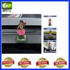 Solar Powered Hula Girl Dancing Car Dashboard Decorations, Cute Swing Hawaiian A