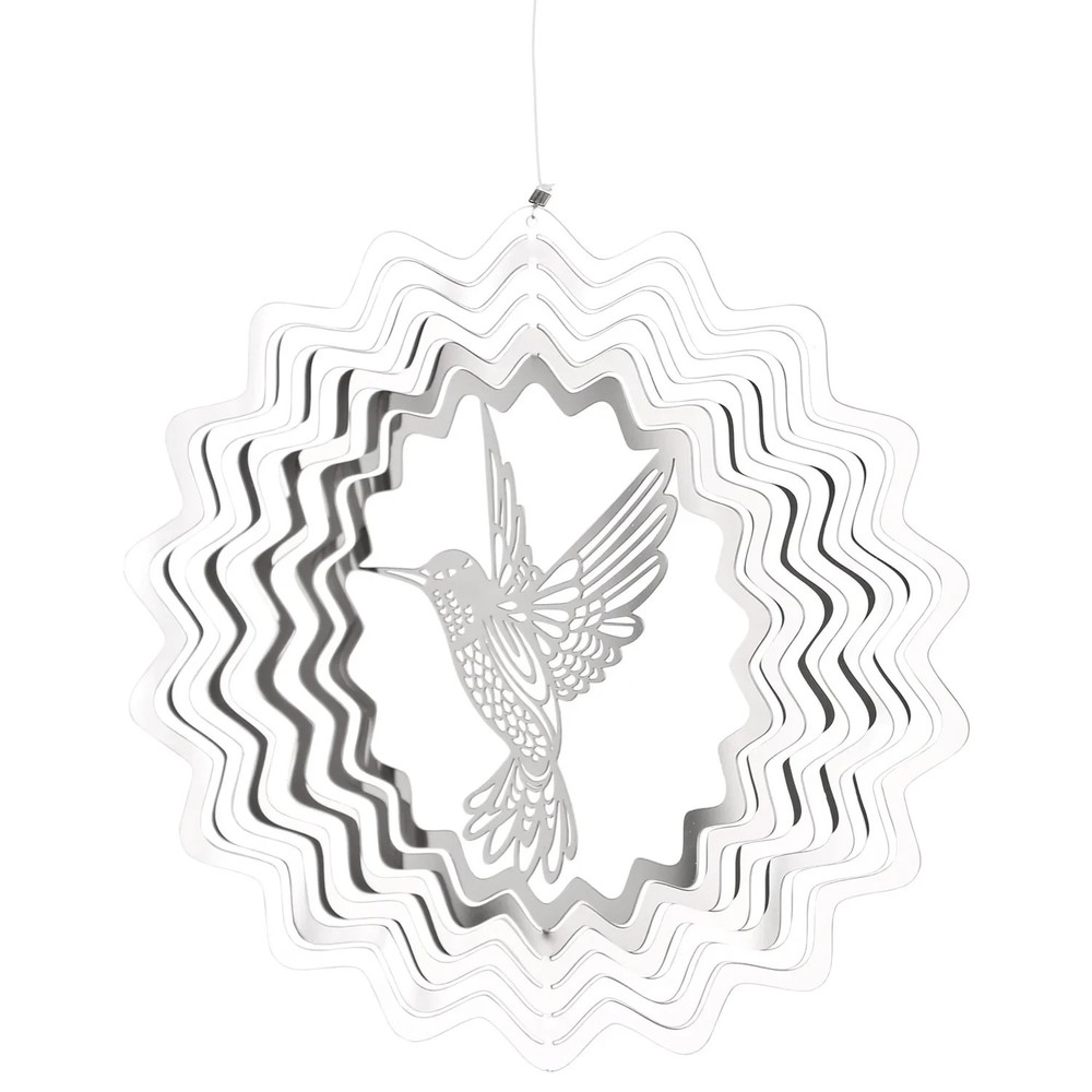 Woodstock Chimes Hummingbird Woodstock Shimmers 20″ in length with Wire CCI