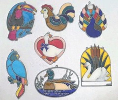 Vintage Bird Sun Catchers