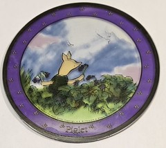 NEW GLASSMASTERS 5-1/2″ DISNEYS WINNIE THE POOH STARING PIGLET SUNCATCHER