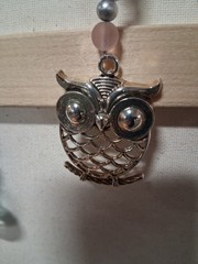 Multicolor Owl Beaded Suncatcher Hanging Mobile for Any Room