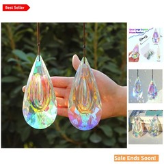 120mm Crystal Suncatcher Large Prism Sun Catchers Rainbow Maker Multicolored …