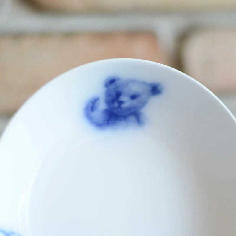 Ookura Touen My Little Bear fruit plate. From Japan