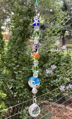 Handmade Ocean/SeaLife Themed Small Beaded Sun Catcher/Stingray