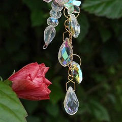 Dragonfly Crystal Sun Catcher for Window Hanging Rainbow Prism Beads Suncatcher