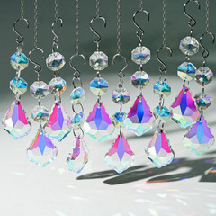 10Pcs Crystal Sun Catcher Hanging AB Color Crystals Prisms for Lamps Decor | Cry