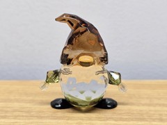 2.5″ Tall Crystal Acrylic Gnome Figurine