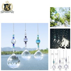 High-Quality K9 Crystal Ball Prism Set – Perfect Rainbow Makers for Any Décor