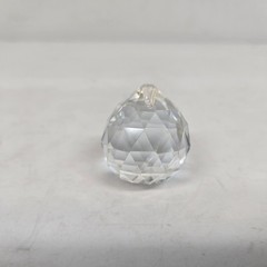 Faceted Crystal Ball 1 1/8″ Suncatcher