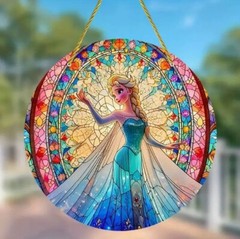 Disney Frozen Elsa Suncatcher – 5.9 inch Wall Art & Garden Decor