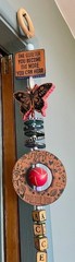 Handmade Hand-stamped TATTOO ART “GOOD KARMA BEADS” by PATRICIA & JON HECKER