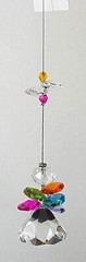 Memorial Crystal Angel Suncatcher sympathy gift. wholesale bulk lot suncatchers