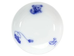 Ogura Touen My Little Bear 14cm fruit plate From Japan