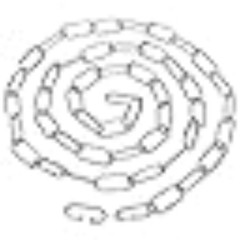 Metal Hanging Chain 30in Set for Stained Glass Windows & Decor Silver