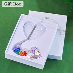 Crystal Suncatcher Gifts for Sister Birthday, Sisters Gifts from Sister, Uniq…