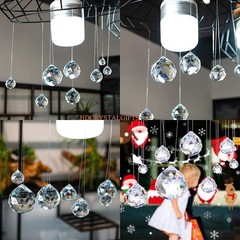 Crystalsuncatcher 24pcs Clear Crystal Ball Prism Suncatcher Rainbow Pendants …