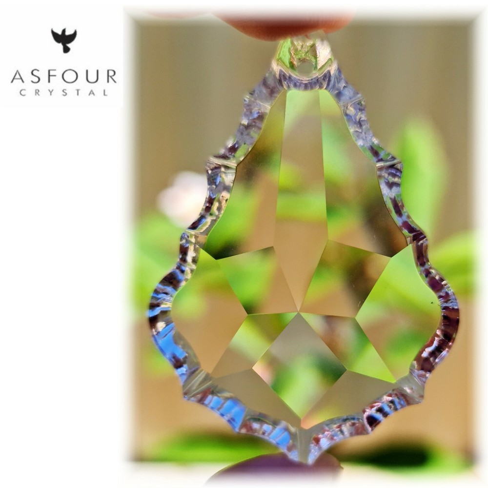Genuine Asfour Crystal Pendant chandelier prism 63mm pn911 suncatcher starflake