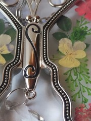 KY &BOSAM Crystal Butterfly Suncatcher N I B